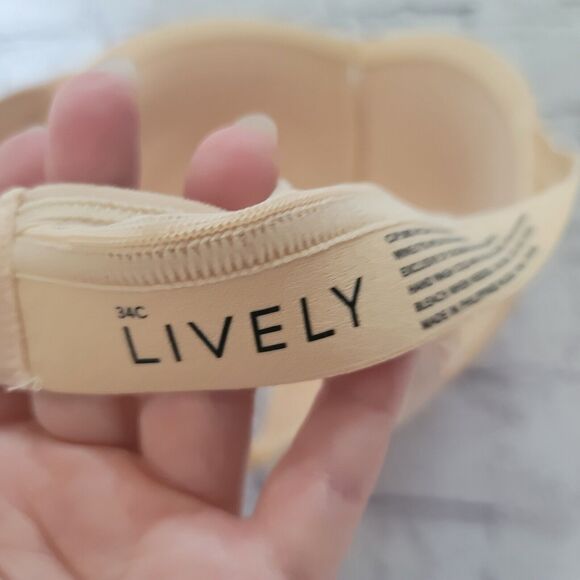 2x Lively Bras Beige Size 34C - Picture 7 of 7